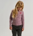 The New Tnvarena L_S Rib Polo   Purple   158/164