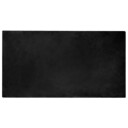  Kunstpels Kanin Teppe Olite Svart 80 x 150 cm Polyester
