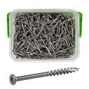 Essve 4,2x55 A2 Terrasseskrue - 1000 stk Rustfri Skrue for Terrasse og Rekkverk