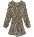 Zadig & Voltaire Kjole   Lime m. Blomster   Zadig & Voltaire   8 år 128   Kjole   Grønn