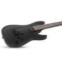 Schecter Damien-7 Satin Black SBK Satin Black