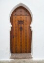 Traditional Arabic Wooden Door Plakat Plakat / 40x50cm