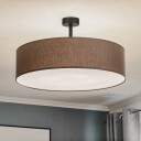 TK Lighting Taklampe Rondo med avstand grå Ø 60cm