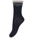 Minymo Winter Wool Socks 2-Pack - Multi/patterned - 15\18