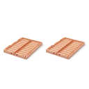 Liewood Weston Opbevaringskasse S Tuscany Rose 2 Pak