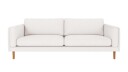 Rowico Home Braden 3 seters sofa Hvit Bobby 1 Eikben