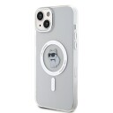 Karl Lagerfeld MagSafe Choupette Mobildeksel for iPhone 15 Plus Gjennomsiktig