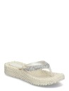 Ilse Jacobsen Flip Flops On Platform Sole White 37