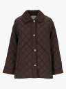 Comprimé Quilted Jacket Brun 38