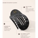 Lenoites   Eco Friendly Flat Hair Clip   Svart