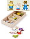 Melissa & Doug Puslespill Mix & Match Bjørnefamilie