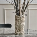 House Doctor Pan Vase Beige H29