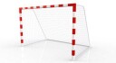 Håndballmål/Fotballmål Super 300x200 Rødt/Hvitt Jeg ønsker å kjøpe mål uten nett