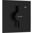 Hansgrohe DuoTurn E dusjbatteri, sort
