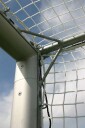 Fotballmål 732x244cm Nett til 11`er mål