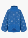 Hést Fam Sweater Short Blå