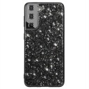 Samsung Galaxy S21 FE 5G Glitter Series Hybrid-deksel Svart