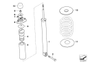 Zf Støtdemperlager bak ZF 88 379 A