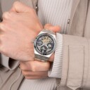 Ingersoll Herreklokke I12901 Skjelettkuttet/Stål Ø43 mm