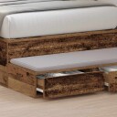  Skuffe i gammelt tre 90x36,5x16,5 cm laget av tre