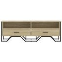  TV-benk sonoma eik 122x34x41 cm konstruert tre 848580