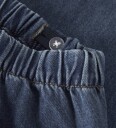 Name It Jeans - Ekstra bred - NkfBella - Dark Blue Denim - Name It - 6 år (116) - Jeans - Blå