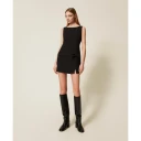 Twinset Dame Kjoler Svart S,