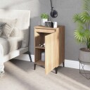 vidaXL Nattbord 2 stk sonoma eik 40x35x70 cm konstruert tre