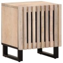  Nattbord 2 stk 40x34x46 cm heltre bleket mango 377423