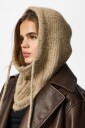 Pieces Pcnambi Balaclava Noos Bc   Beige   ONE SIZE