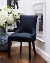 Newport Hudson spisestol indigo