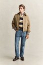 Gant Moleskin Harrington Jacket   LIGHT TAUPE   S
