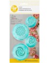 Wilton - 4 stk Sprøytetupper for Blomster