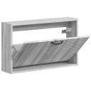 vidaXL Vegghengt skoskap HAARLEM 71 x 17 x 43 cm Konstruert tre