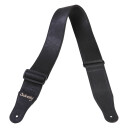 Sadowsky Synthetic Leather Bass Strap Svart, Gull Embossing