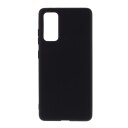 INCOVER Samsung Galaxy S20 FE / S20 FE (5G) Mat Fleksibel Deksel - Svart