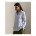 Polo Ralph Lauren Classic Fit Linen Shirt   Blue   L