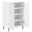 vidaXL Sko Skap ARNHEM 59,5 x 39,5 x 90 cm Konstruert tre Hvit