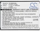 Samsung GT-I9200 Galaxy Mega batteri (2200 mAh 3.7 V)