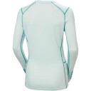Helly Hansen Dame Lifa Merino Midtvekt Graphic Crew Basislag Blå L