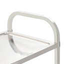  Kjøkkentralle 4 etasjer 107x55x125 cm rustfritt stål 50916