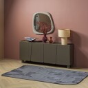 Teppe Livo 160×160 cm - Grå