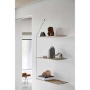 Woud - Stedge Add-on Shelf L80 White Oak/Brass Woud