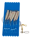 Osean Kroksett Makrellharpe   5 stk Reflexbait   4/0
