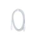 DACOTA PLATINUM USBC-LIGHTNING 2 M, HVIT