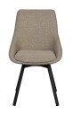 Rowico Home Alison spisestuestol Mørk beige/svart Beige