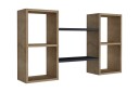Vegghylle Evemea 105x20 cm   Blå / Antrasitt