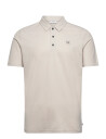 Calvin Klein Golf Jackson Badge Polo - Cream - XXL