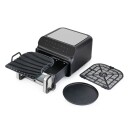 Wilfa AFG-10 10L Dualfry Grill Airfryer med Dobbel Fritykurv - Svart