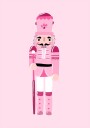 Pink Nutcracker Charm Plakat Plakat / 100x150cm